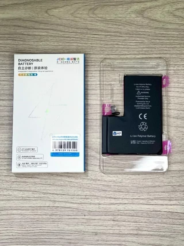 BATERIA IPHONE 14 PRO MAX JCID DIAGNOSTICABLE