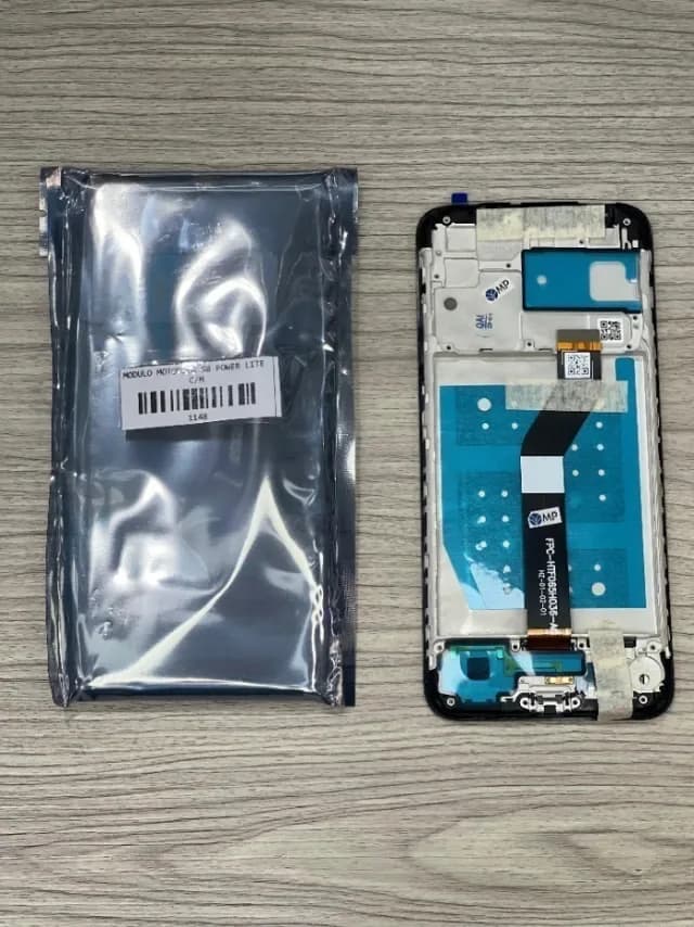 MODULO MOTOROLA G8 POWER LITE CON MARCO