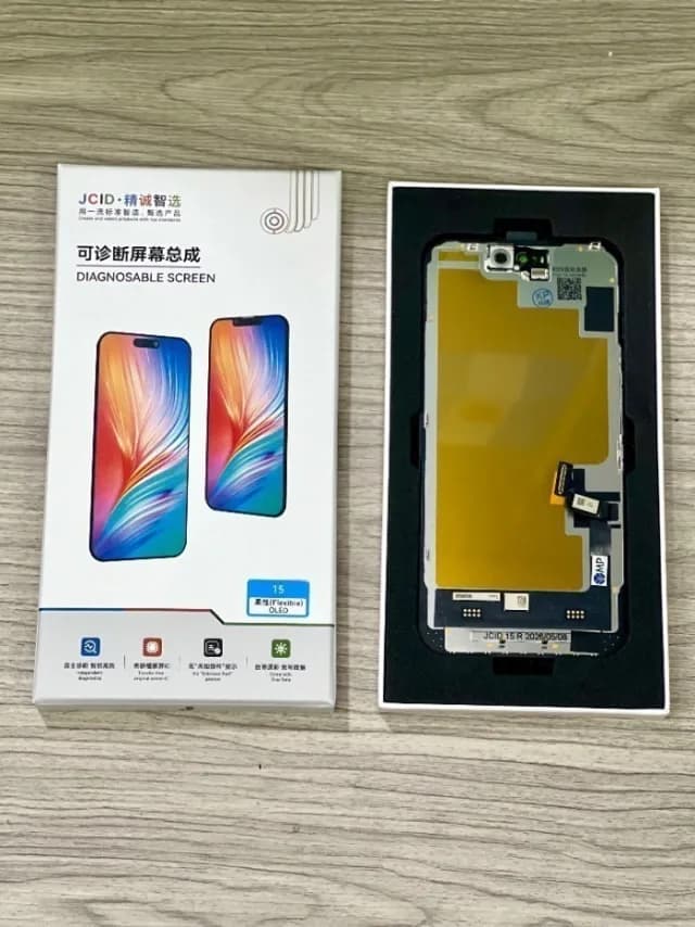MODULO IPHONE 15 JCID OLED SOFT DIAG