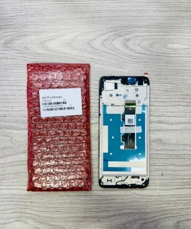 MODULO MOTOROLA G06 CON MARCO 100% ORIGINAL