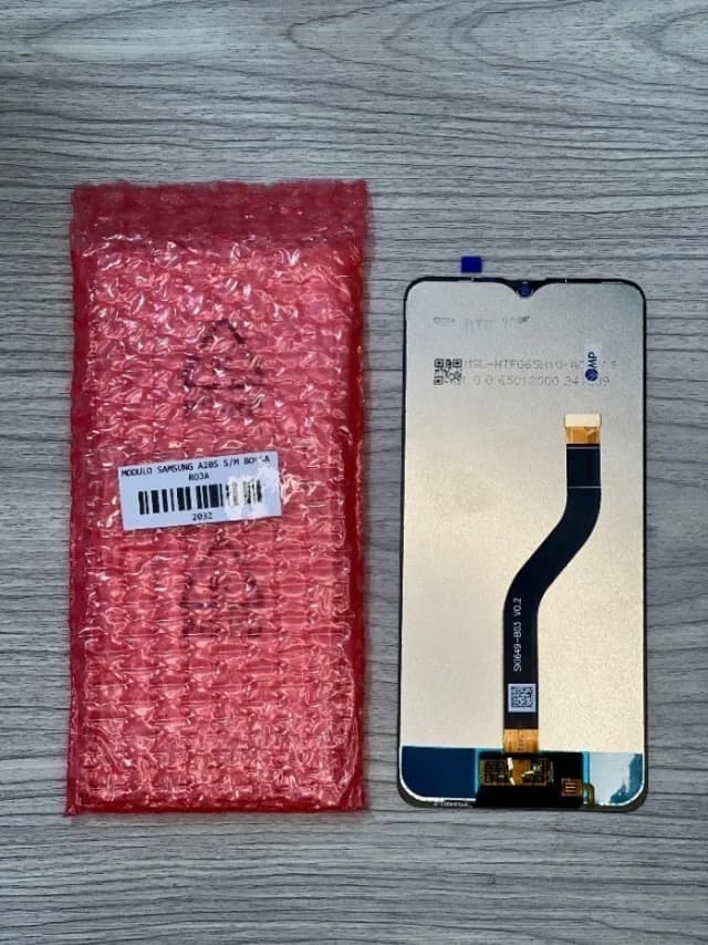 MODULO SAMSUNG A20S S/M BOLSA ROJA