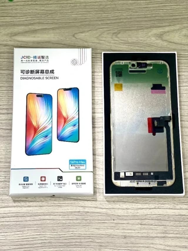 MODULO IPHONE 16 PRO MAX JCID OLED SOFT DIAG