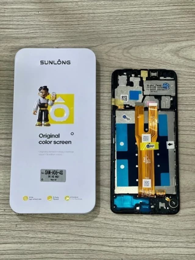 MODULO SAMSUNG A06 CON MARCO - SUNLONG