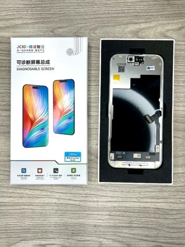 MODULO IPHONE 15 PRO JCID OLED SOFT DIAG