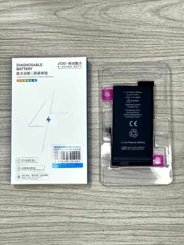 BATERIA IPHONE 12/ 12 PRO JCID - DIAGNOSTICABLE