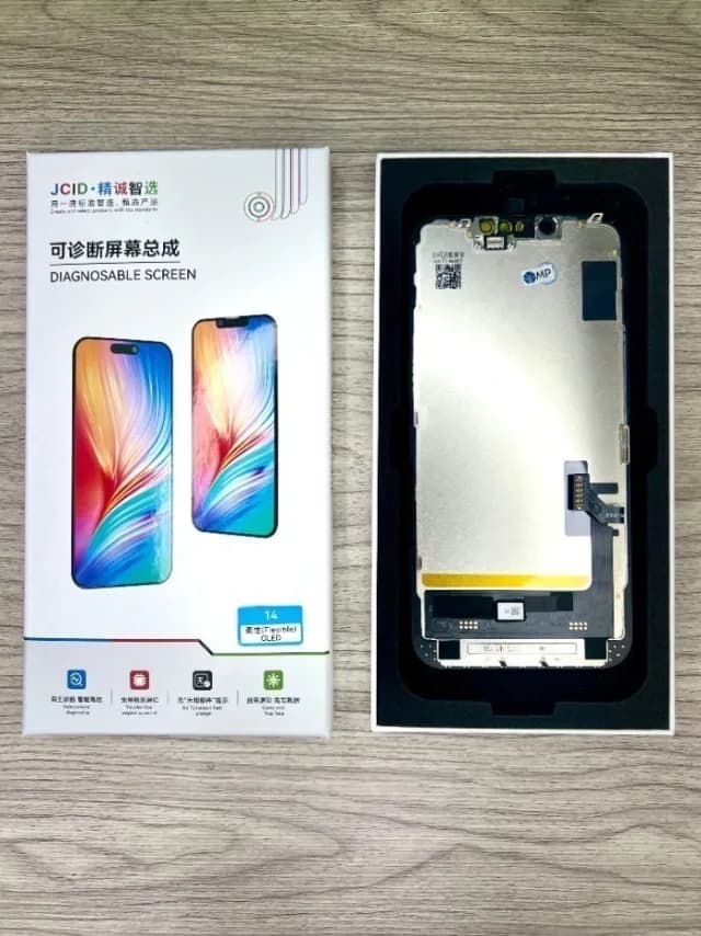 MODULO IPHONE 14 JCID OLED SOFT DIAG
