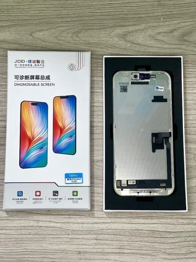 MODULO IPHONE 16 PRO JCID OLED SOFT DIAG