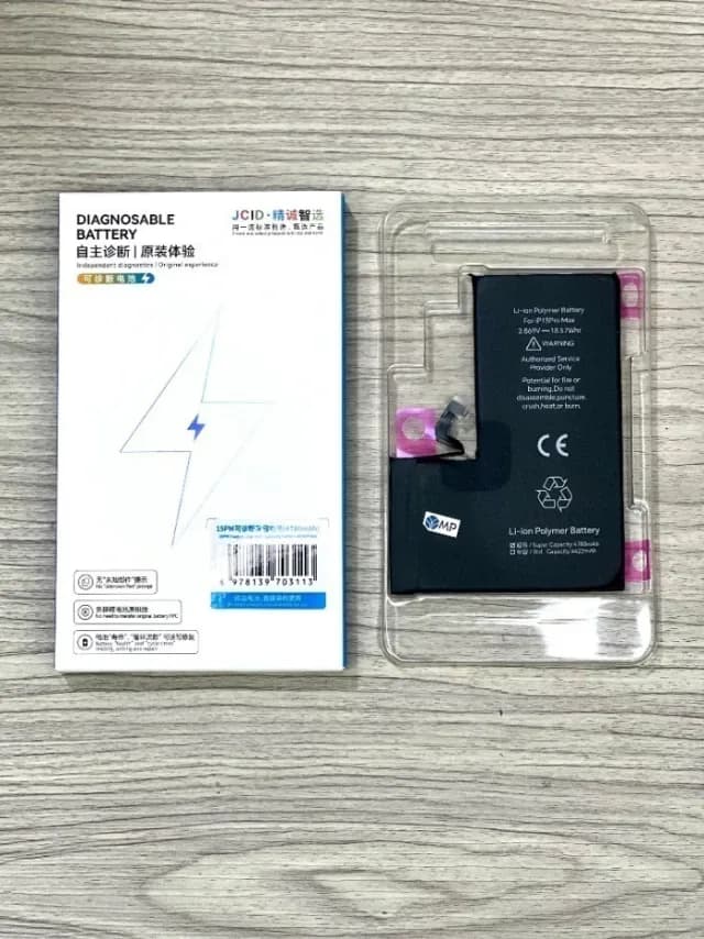 BATERIA IPHONE 15 PRO MAX JCID DIAGNOSTICABLE