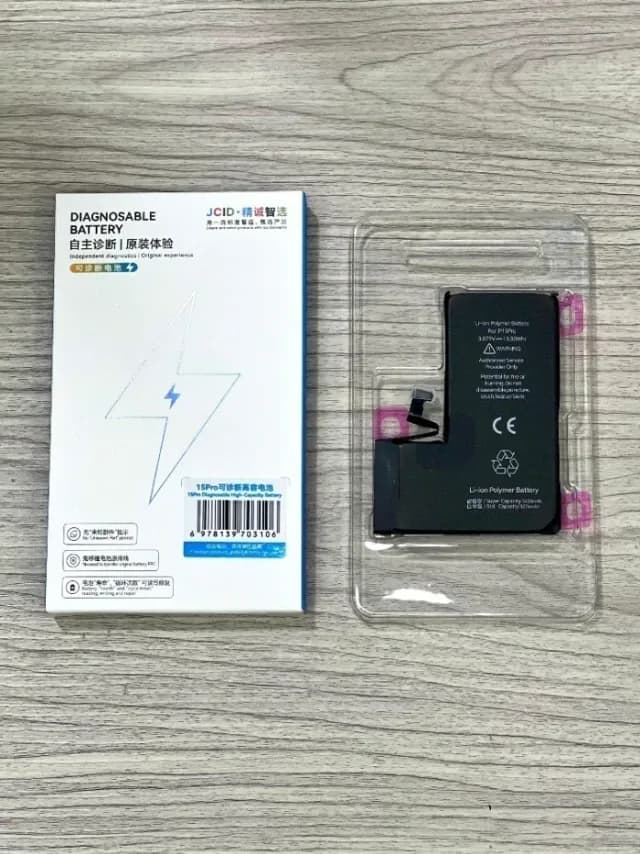 BATERIA IPHONE 15 PRO JCID DIAGNOSTICABLE