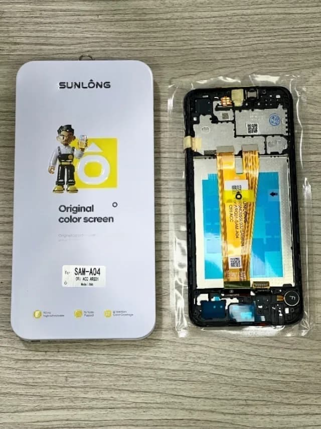 MODULO SAMSUNG A04 CON MARCO - SUNLONG